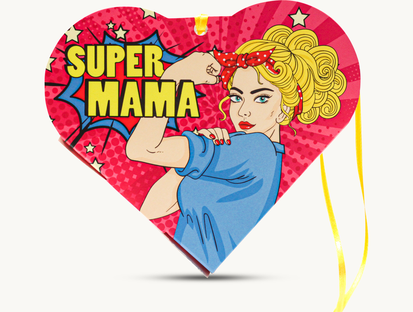 Schokini Herz SUPER MAMA