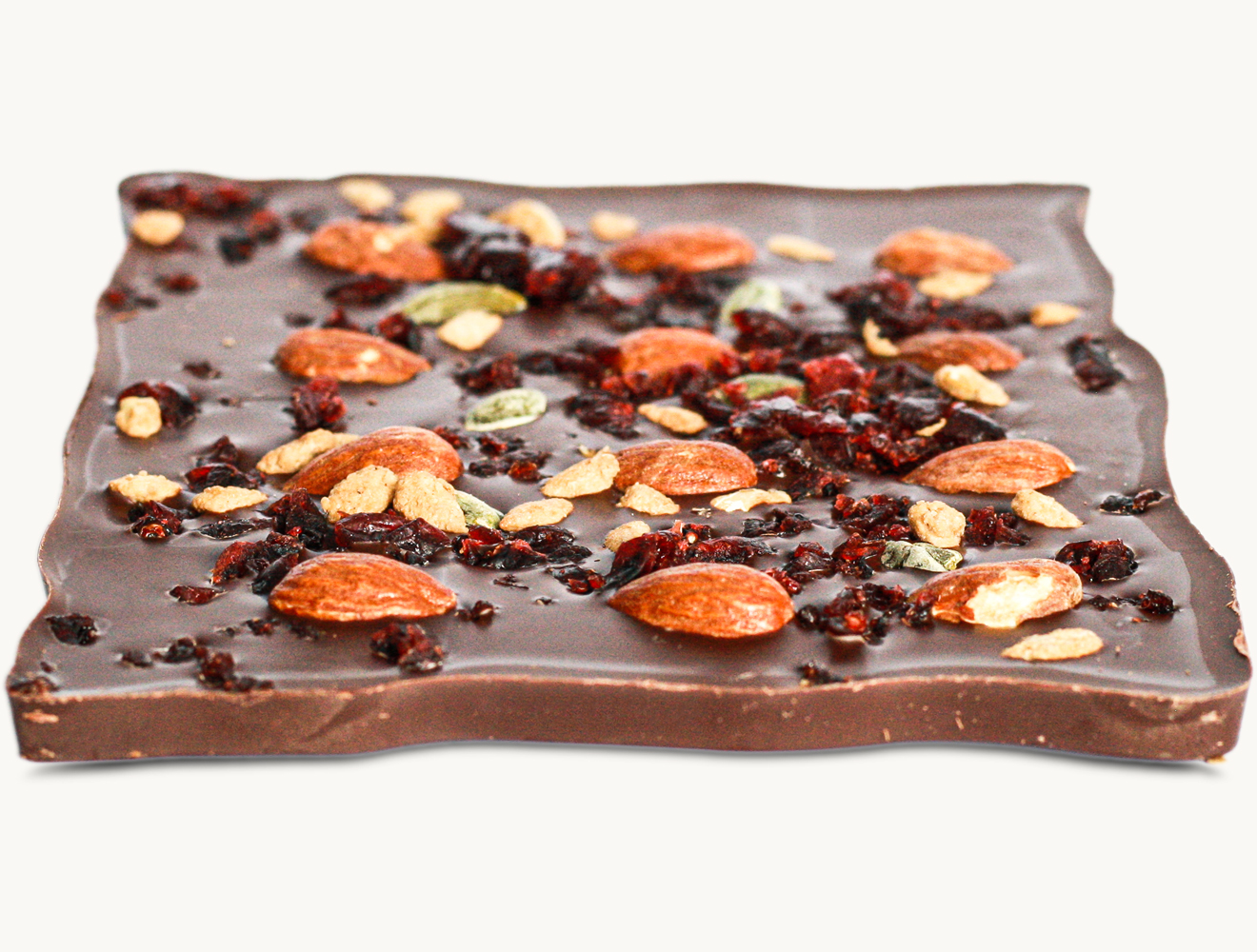 Tafelschokolade Edelcacao Nüsse und Früchte Zartbitter