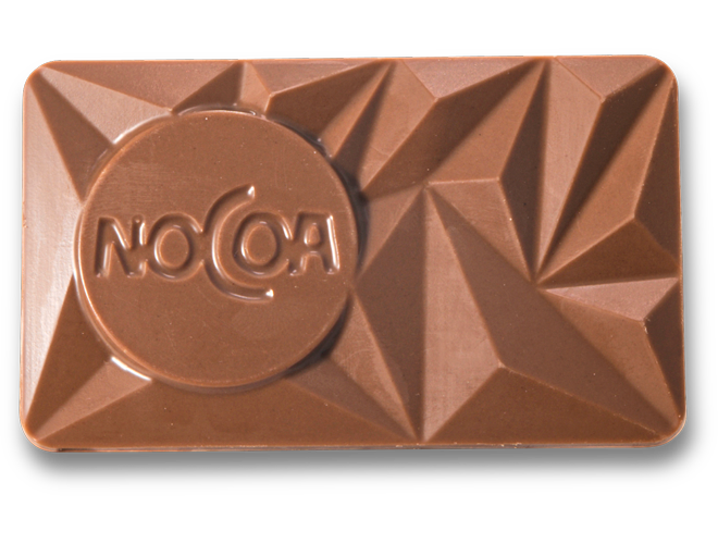 Nocoa Logo-Täfelchen