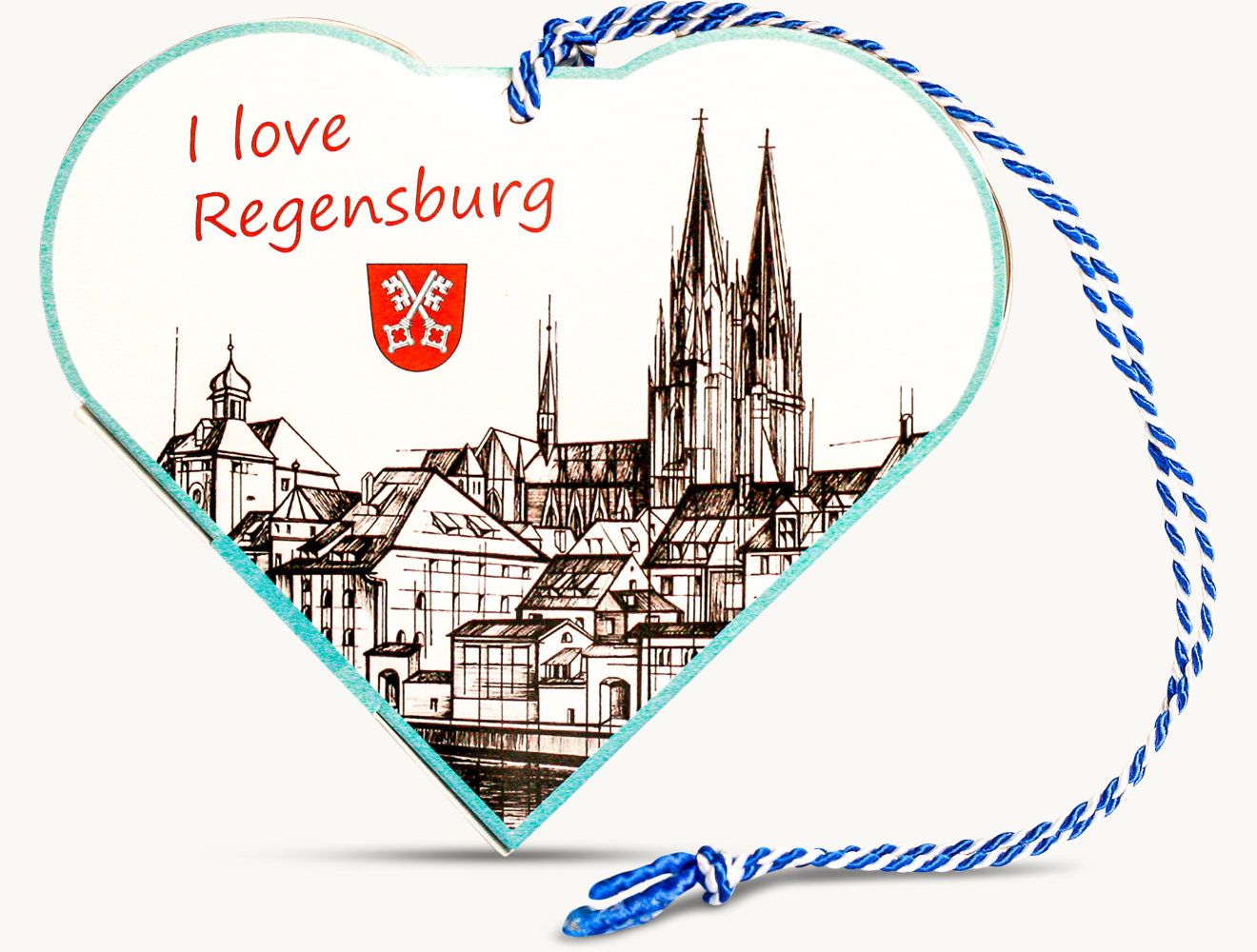 Schokini Herz I LOVE REGENSBURG