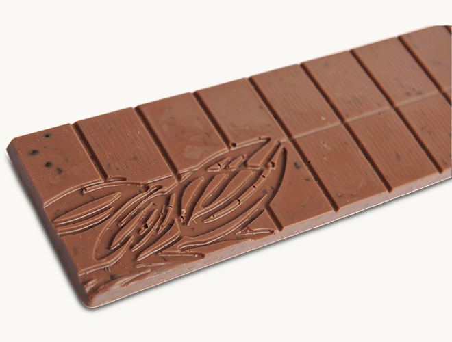 Tafel handgeschöpft Kakao-Crunch Vollmilch